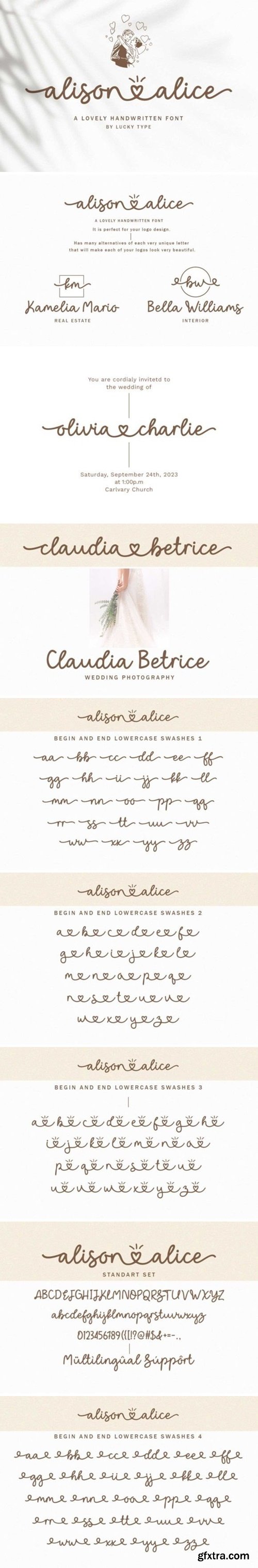 Alison Alice Font