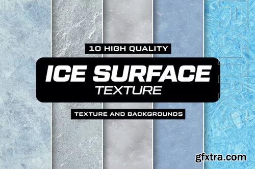 10 Ice Surface Texture Pack Design