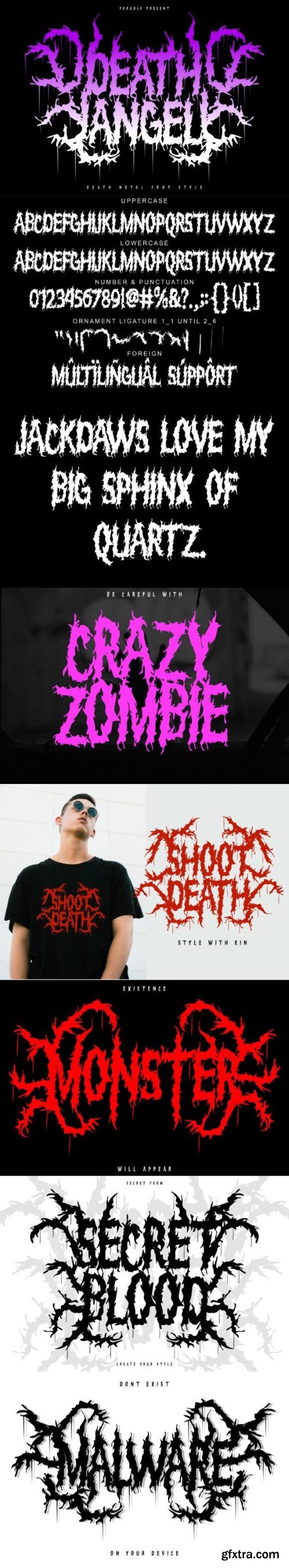 Death Angel Font