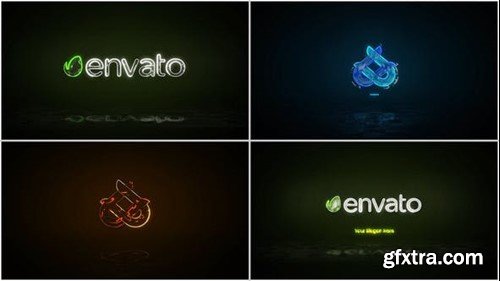 Videohive Neon Logo Reveal 43939956