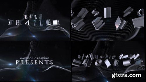 Videohive Cinematic 3D Title Animation 43943836