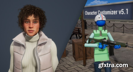 Unreal Engine Marketplace - Character Customizer (5.0 - 5.1)