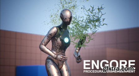 Unreal Engine Marketplace - EnGore Procedural Dismemberment v1.2.0  v1.1  v1.0 (4.27, 5.0 - 5.1)