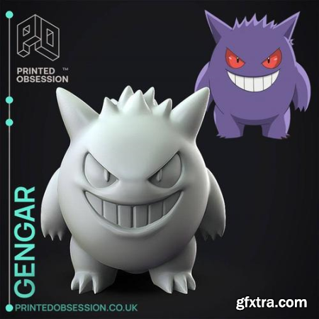 Gengar – 3D Print Model