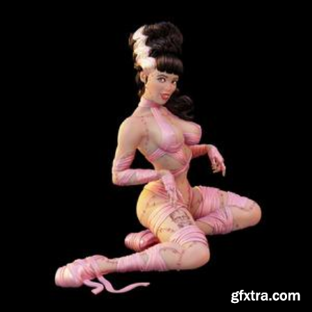 Messias 3D – Horror Betty Paige – 3D Print Model