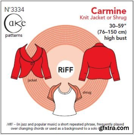 Cake Patterns - Carmine Jacket & Shrug