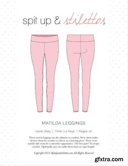 Spit up and Stilettos - Matilda Leggings Pattern