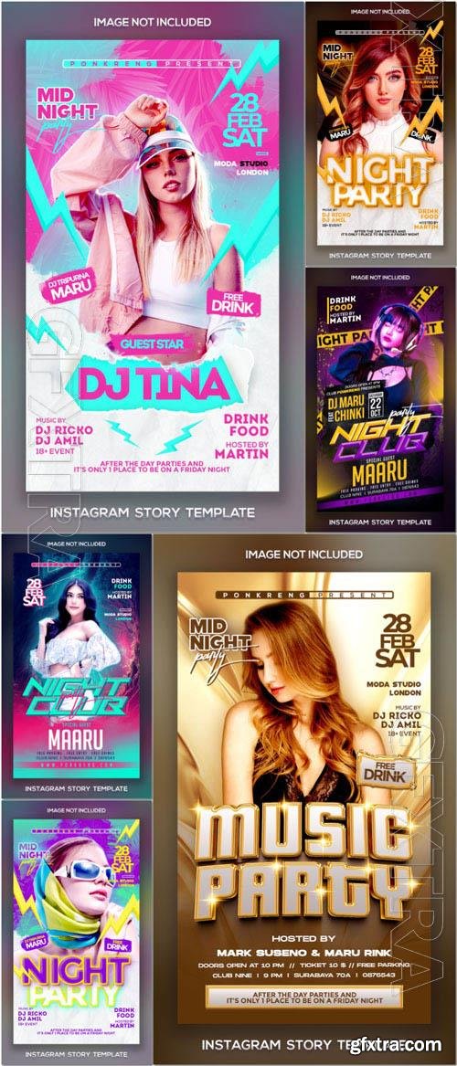 Flyer social media post, psd banner design
 collection vol 104 