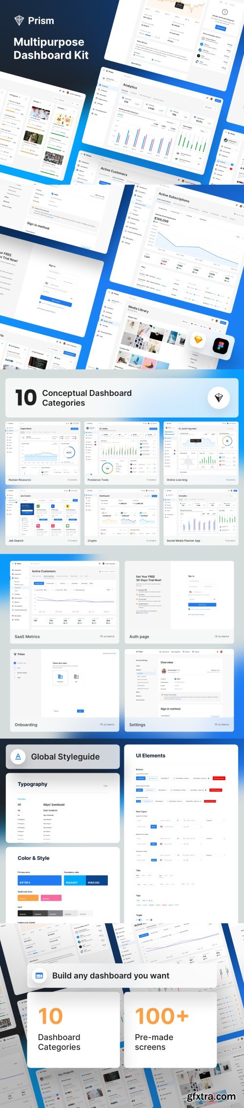 UI8 - Prism Dashboard UI Kit