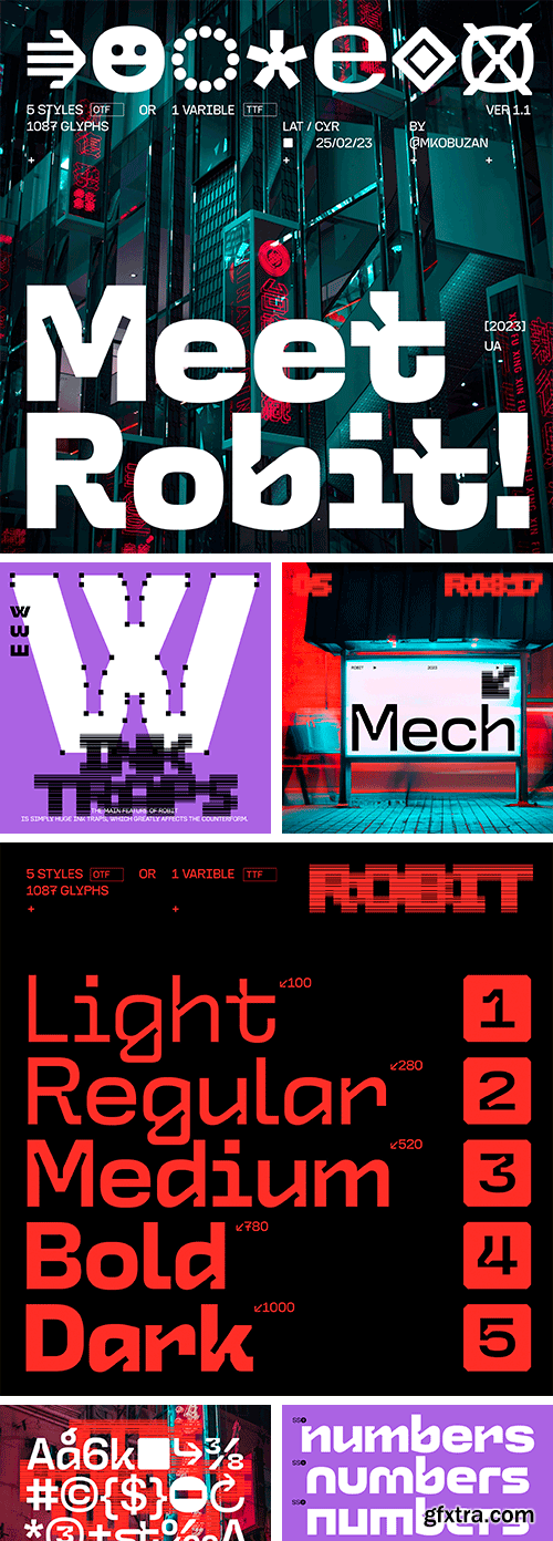 Robit Font Family