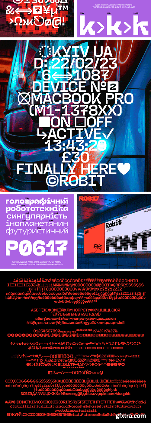 Robit Font Family