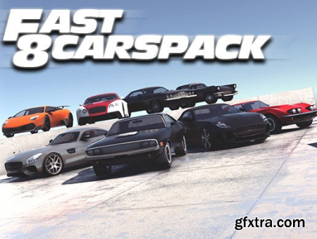 Unity Asset - 8 Fast Cars Pack v1.0.5