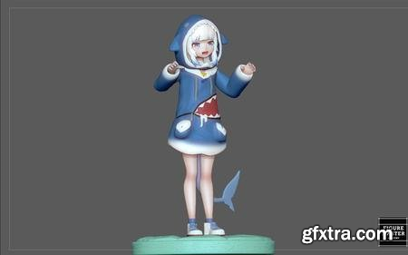 Figuremaster – Gawr Gura – 3D Print Model