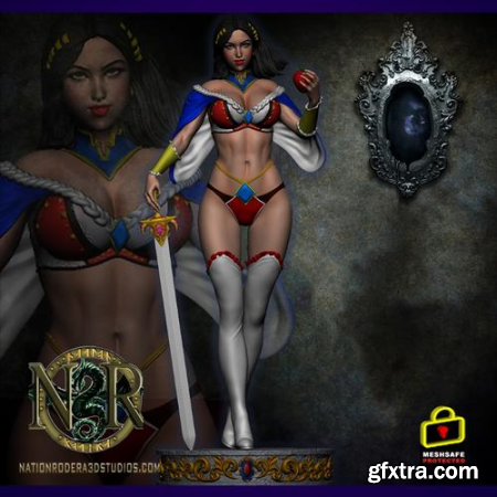 Princess Snow White Zenescope – 3D Print Model