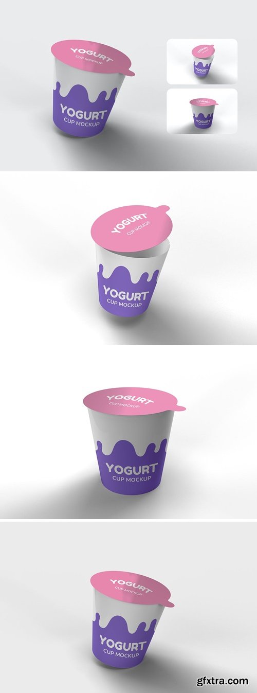 Yoghurt Cup Mock-up RSTAPYU