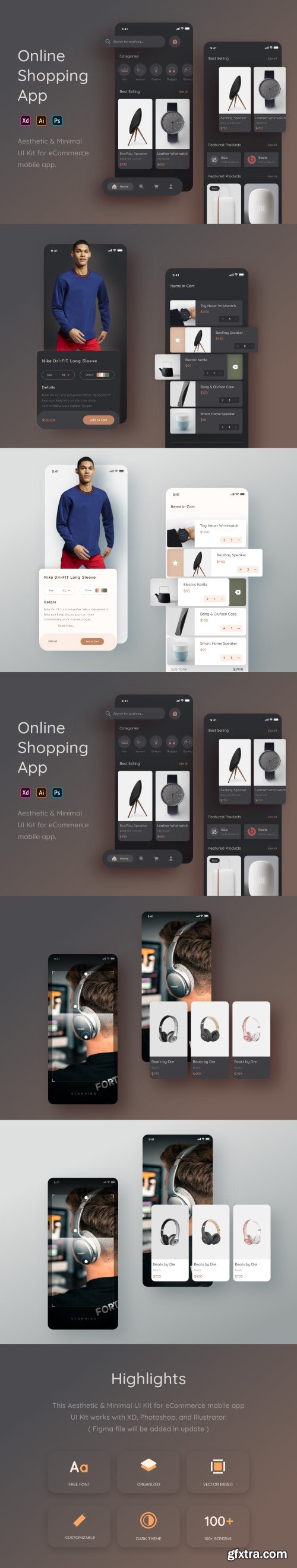UI8 - Online Shopping App