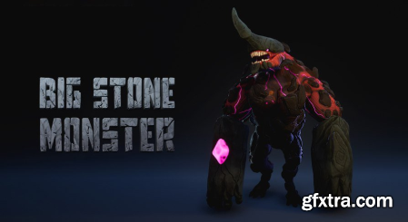 Unreal Engine Marketplace - Big Stone Monster (5.1-5.0)