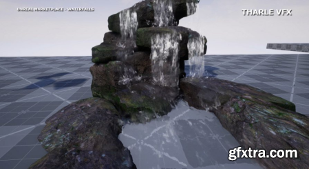 Unreal Engine Marketplace - Waterfalls (.16 - 4.27, 5.0 - 5.1)