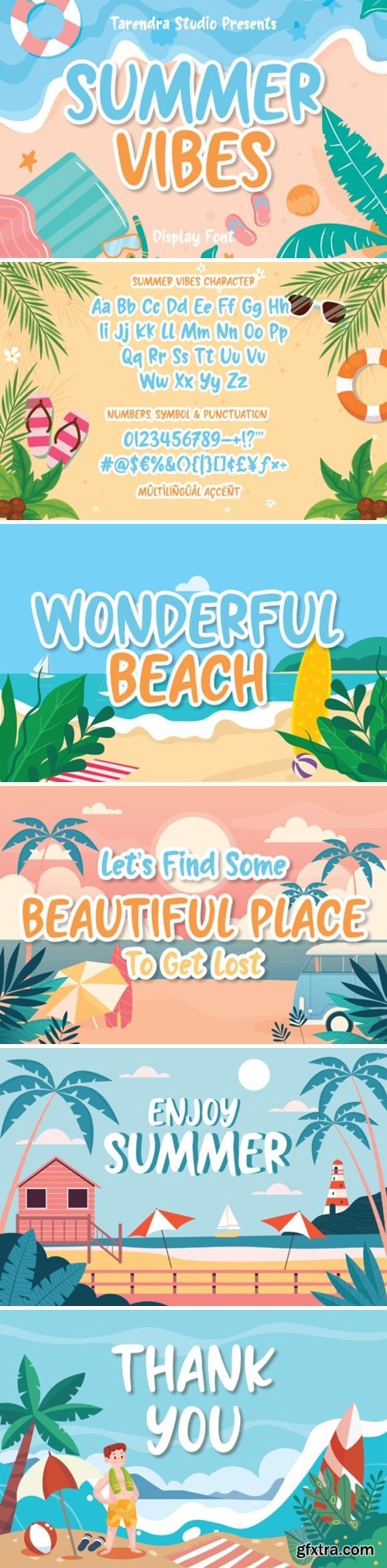 Summer Vibes Font