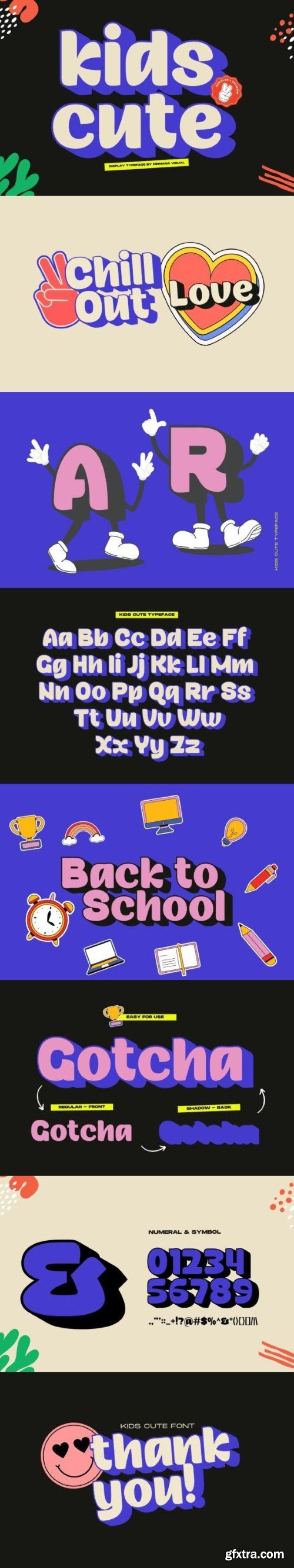 Kids Cute Font