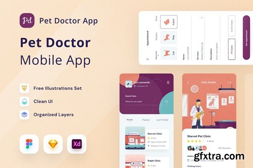 Pet Doctor Mobile App MR8YMJP