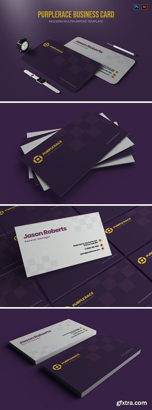 Purplerace - Business Card 8TUYG7R