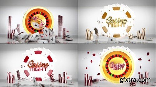 Videohive Casino Logo Reveals 43967665