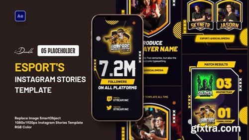 Videohive eSport Instagram Stories 43660500