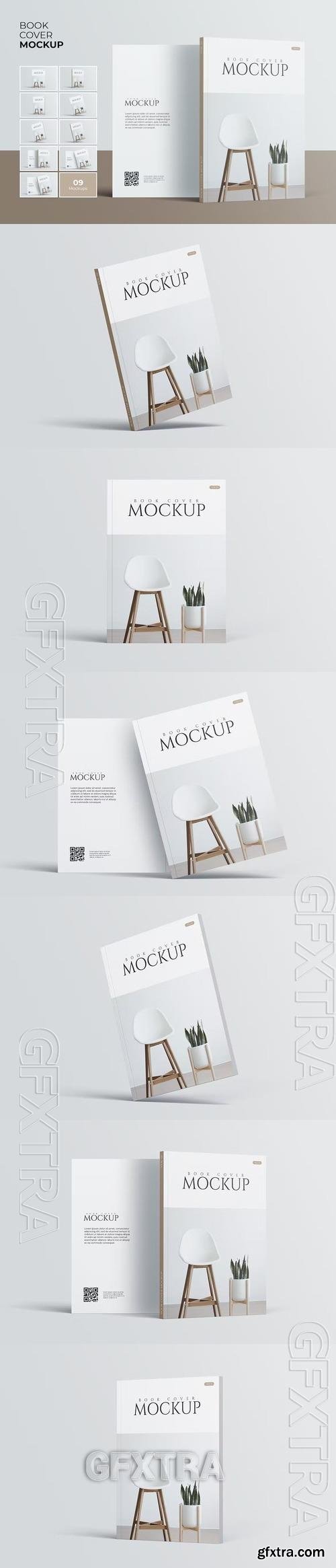 Book Cover Mockup TVWU8B8