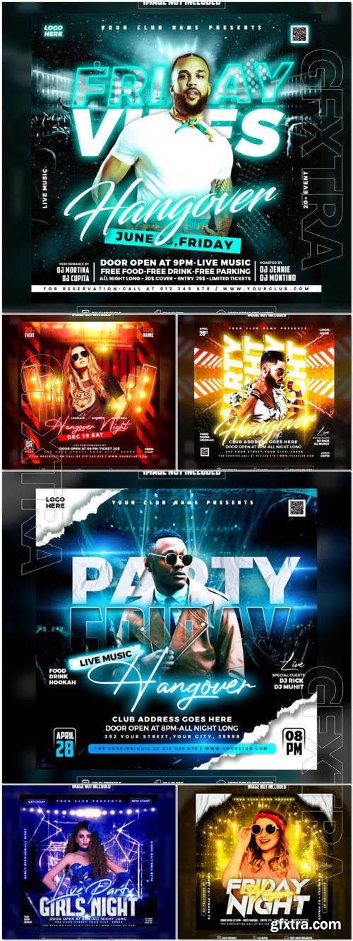 Flyer social media post, psd banner design
 collection vol 135