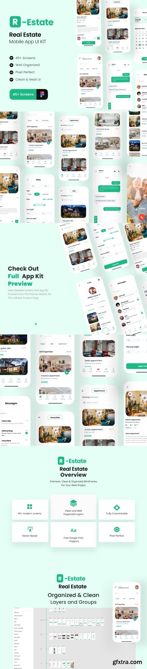 UI8 - R-Estate - Real Estate App UI Kit