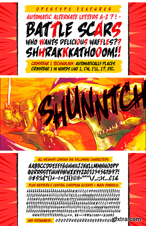 Savage Sword Font Family