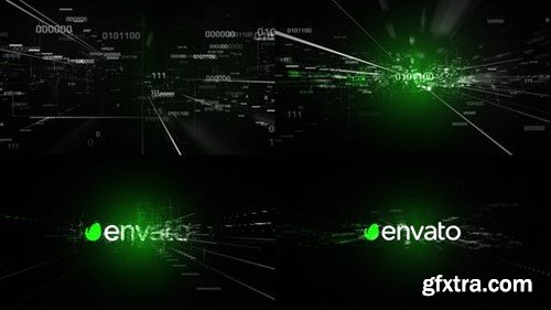 Videohive Simple Digital Logo 2023 43988548