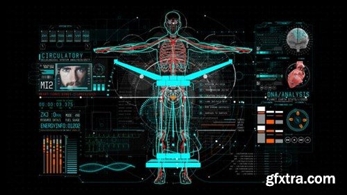 Videohive HUD Info Medical 5 43969532