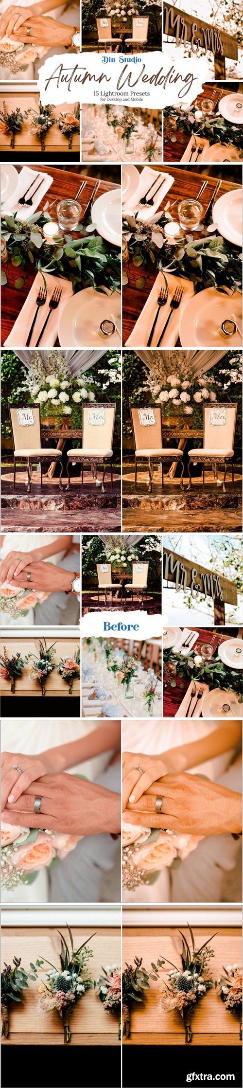 Autumn Wedding Lightroom Presets 7PE99RG