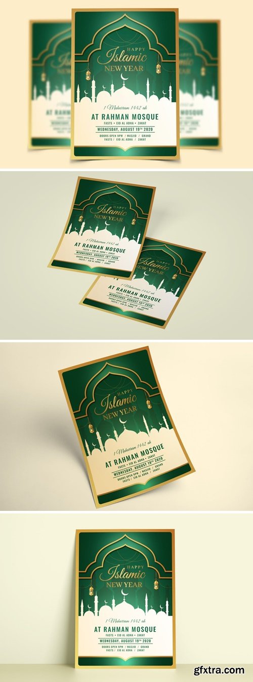 Islamic New Year Flyer Template 7YNXEBP