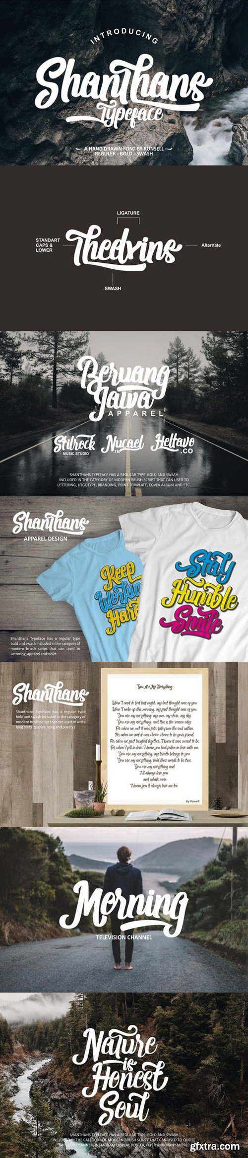 Shanthans Typeface