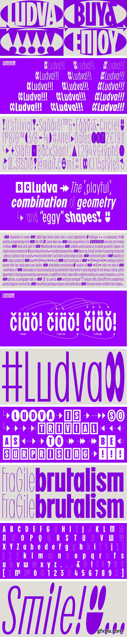 BC Ludva Font Family