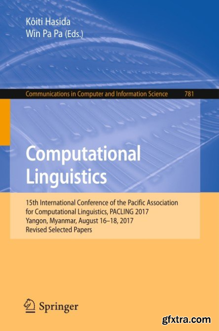 Computational Linguistics 15th International Conference of the Pacific Association for Computational Linguistics