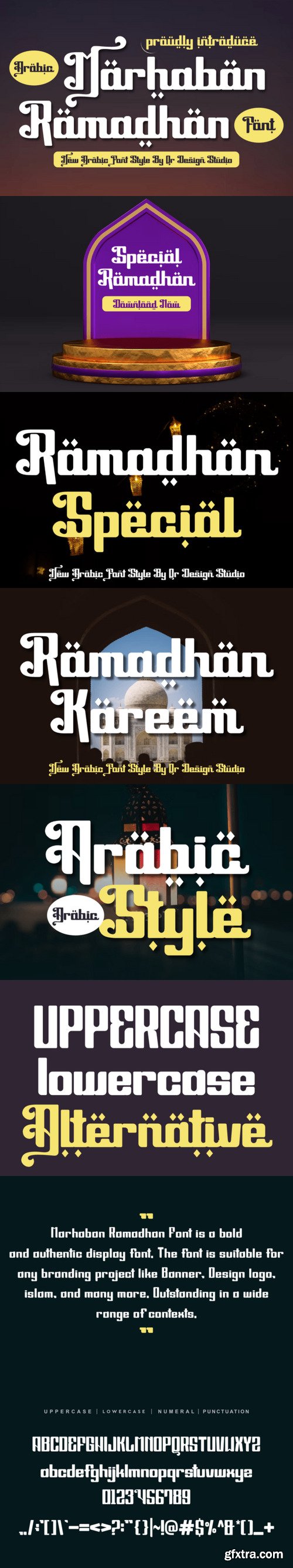 Marhaban Ramadhan Font