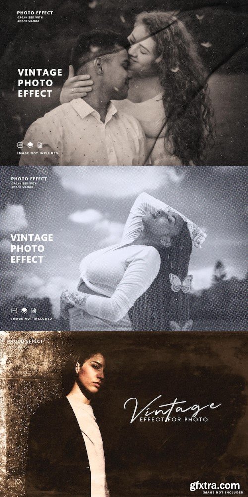 Vintage photo effects for photoshop