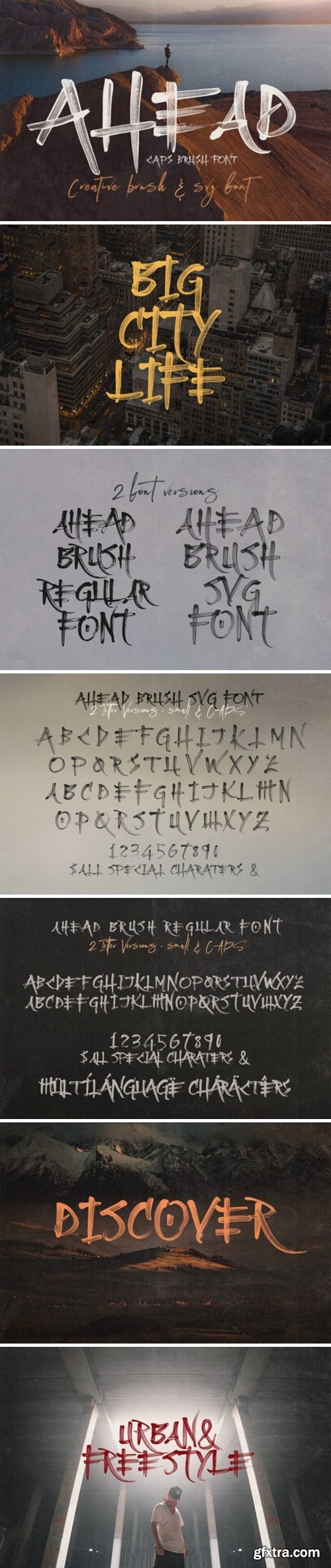 Ahead Font