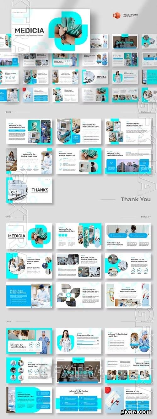 Medicia - Medical Healtcare Powerpoint Template FNEZNDL