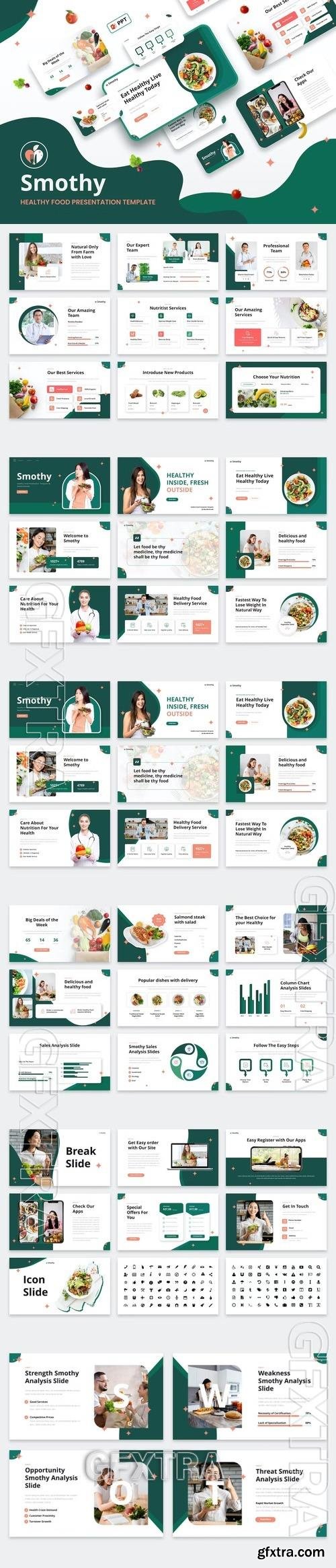 SMOTHY - Healthy Food Powerpoint Template 9H4NLW3