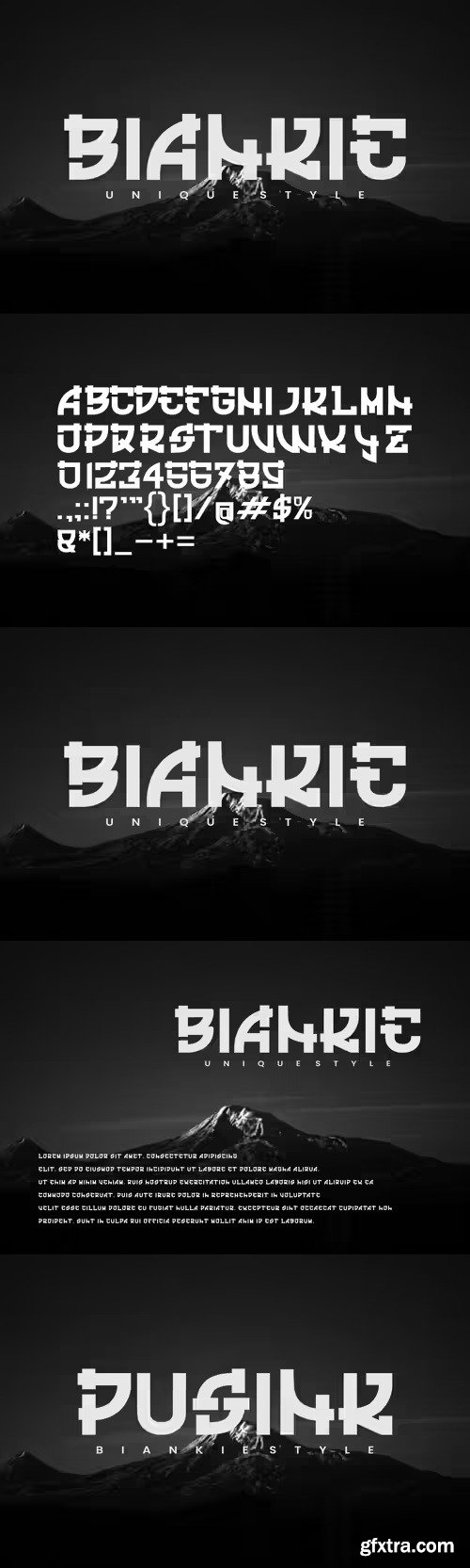 Biankie - Decorative Font