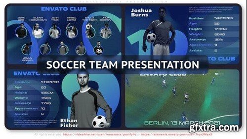 Videohive Soccer Team Presentation 43988786