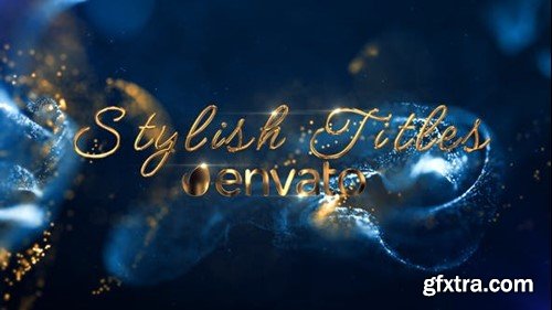 Videohive Gold Stylish Titles 44117112