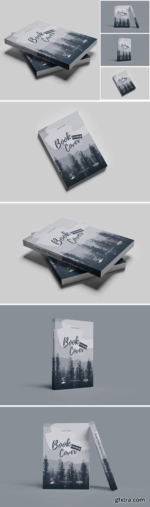 Book Cover Mockup CKEWV6V