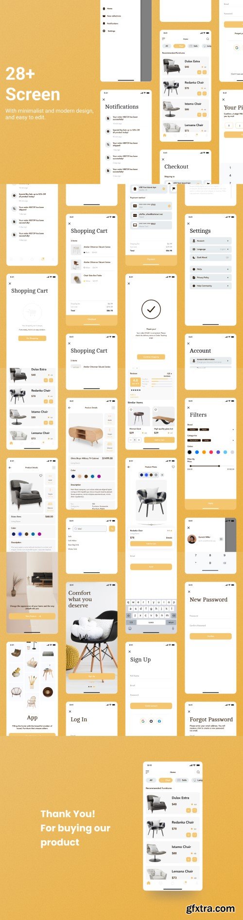 UI8 - Furniture App UI Kit