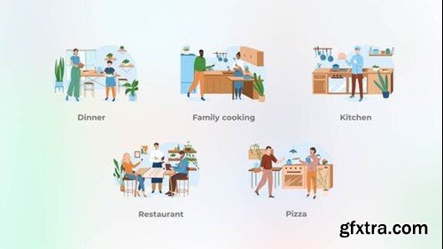 Videohive Kitchen - Flat concepts 44119408